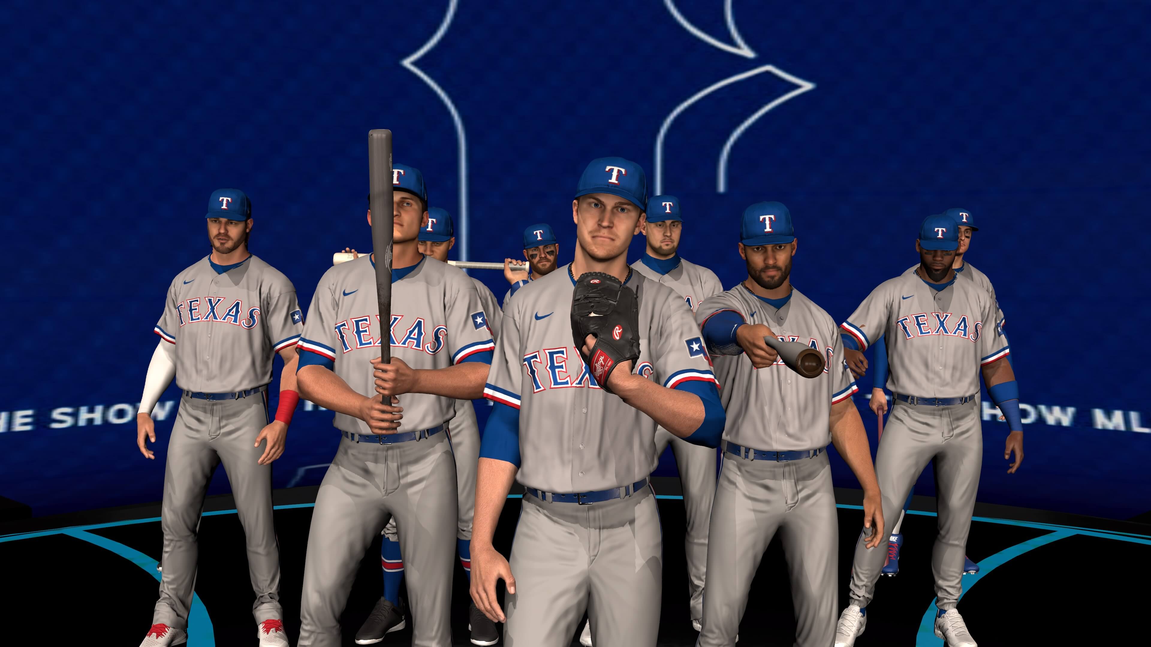 Texas Rangers MLB The Show 23 Roster